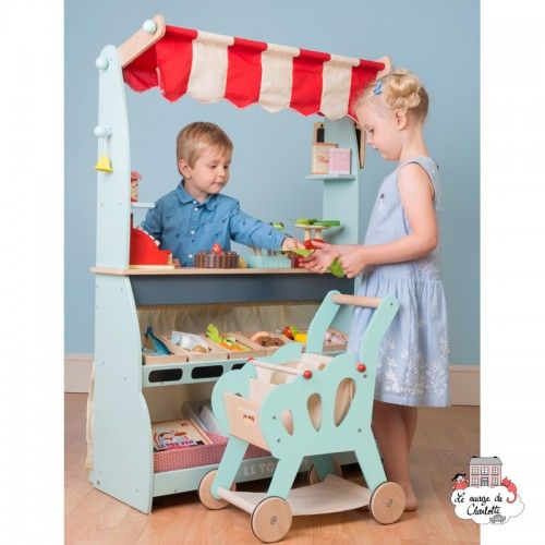 Shopping Trolley - LTV-TV316 - Le Toy Van - Kitchens and stores - Le Nuage de Charlotte