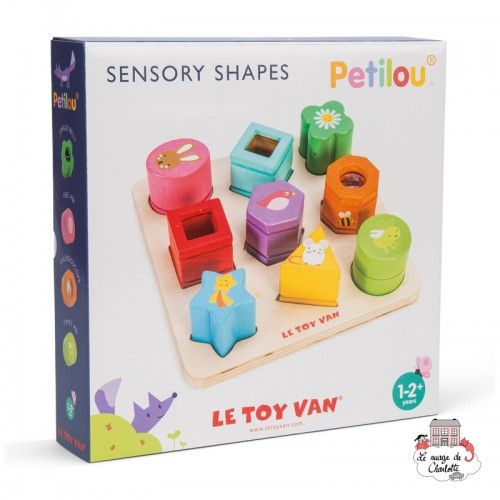 Petilou Sensory Shapes - LTV-PL089 - Le Toy Van - Prescholl - Le Nuage de Charlotte