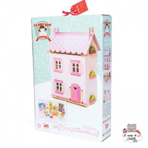 La Première Maison de mes Rêves (meublée) - LTV-H136 - Le Toy Van - Maisons de poupées - Le Nuage de Charlotte