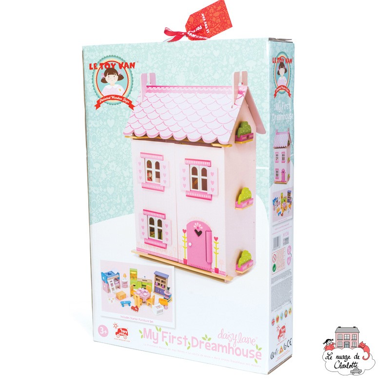 La Première Maison de mes Rêves (meublée) - LTV-H136 - Le Toy Van - Maisons de poupées - Le Nuage de Charlotte