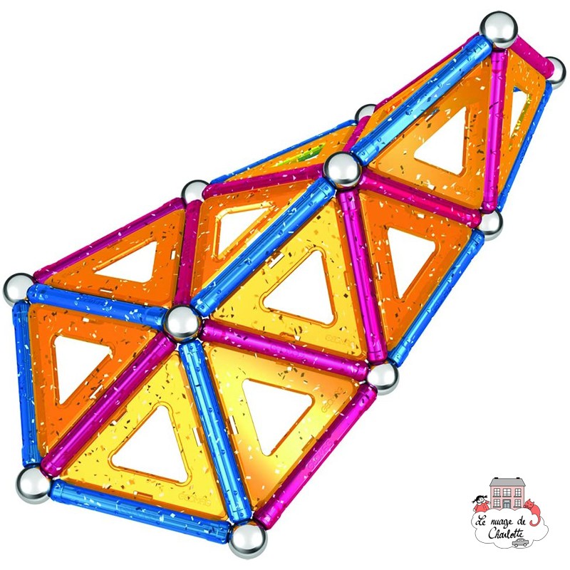 Geomag Glitter 68 - GEO-533 - Geomag - Éléments magnétiques - Le Nuage de Charlotte