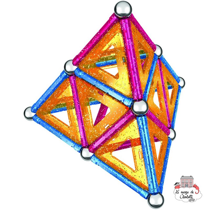 Geomag Glitter 68 - GEO-533 - Geomag - Éléments magnétiques - Le Nuage de Charlotte