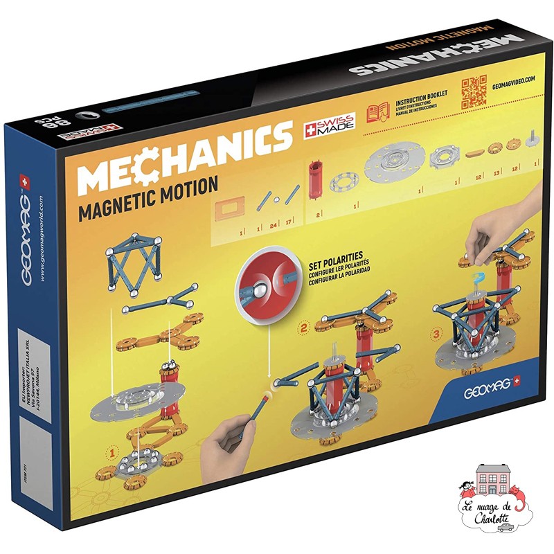 Geomag Mechanics Motion 86 - GEO-761 - Geomag - Magnetic elements - Le Nuage de Charlotte