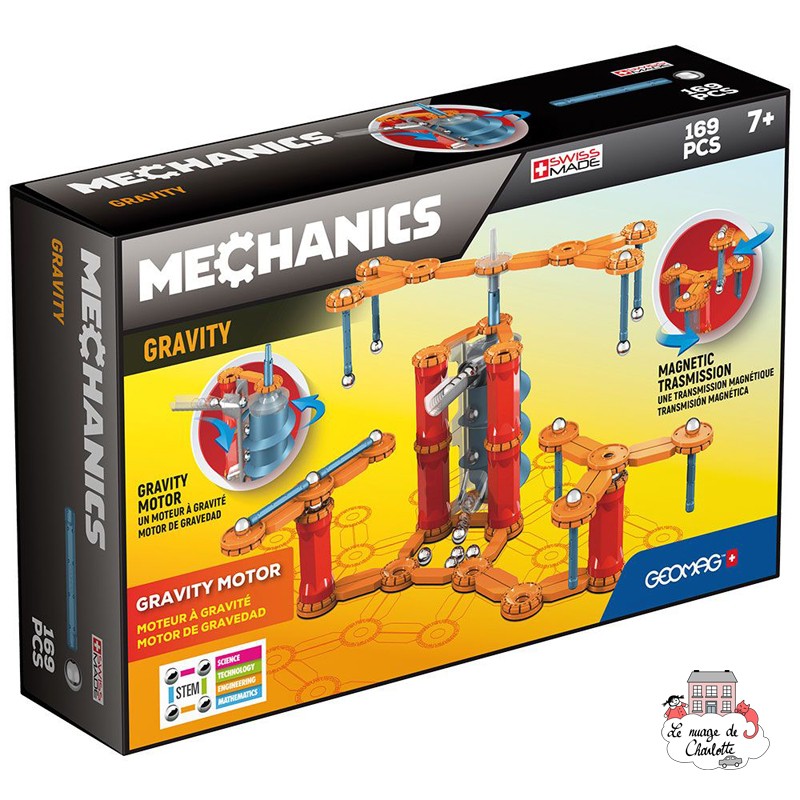 Geomag Mechanics Gravity Motor - GEO-773 - Geomag - Éléments magnétiques - Le Nuage de Charlotte