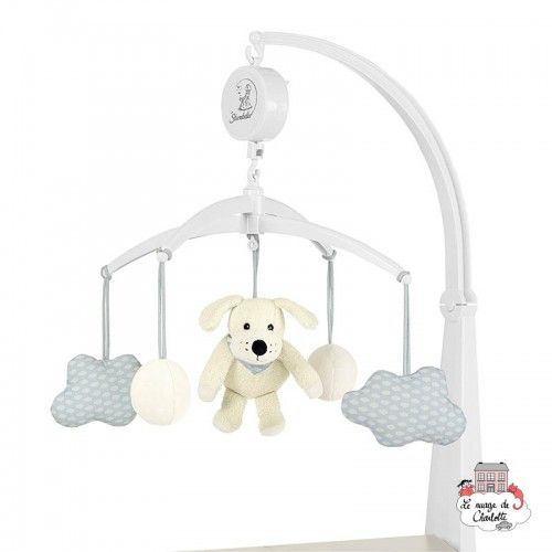 Mobile musical Hardy le chien - STE-6101627 - Sterntaler - Mobile - Le Nuage de Charlotte