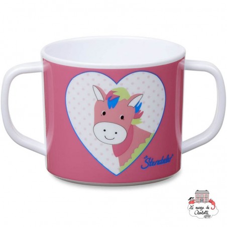 Cup with Handles - Peggy the Poney - STE-6841732 - Sterntaler - Gourds and cups - Le Nuage de Charlotte