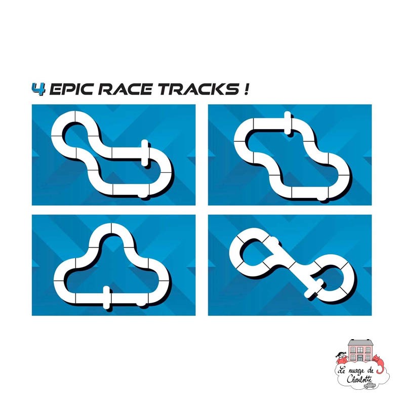 I-Pace Challenge - SCX-C1401M - Scalextric - Racing Tracks - Le Nuage de Charlotte