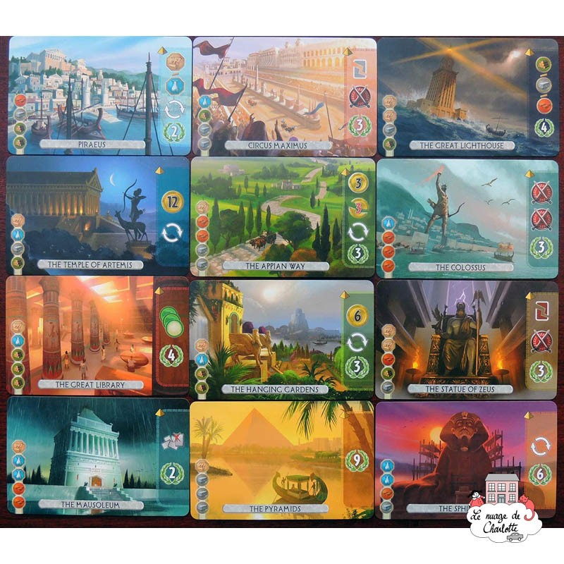 7 Wonders Duel - REP-6292094 - Repos Production - Jeux de société - Le Nuage de Charlotte