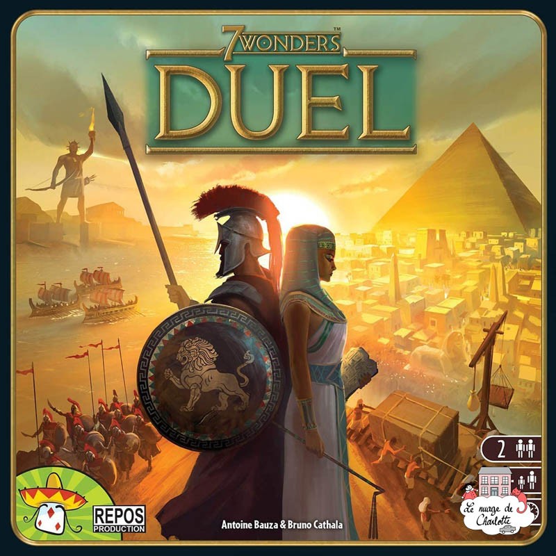 7 Wonders Duel - REP-6292094 - Repos Production - Jeux de société - Le Nuage de Charlotte