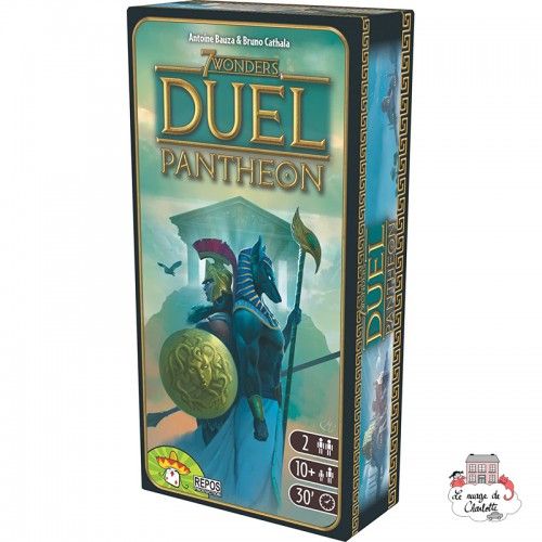 7 Wonders Duel - Ext. Pantheon - REP-6292111 - Repos Production - Board Games - Le Nuage de Charlotte