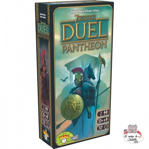 7 Wonders Duel - Ext. Pantheon - REP-6292111 - Repos Production - Board Games - Le Nuage de Charlotte