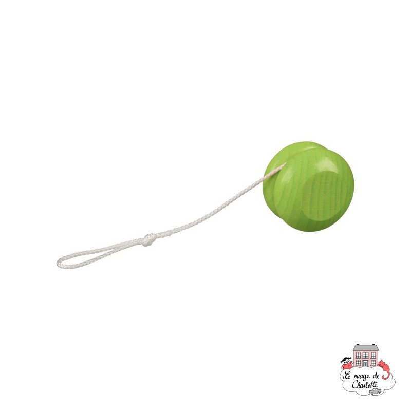 Green wooden Yo-yo - GOK-8662911 - Goki - Yo-yo & Diabolo - Le Nuage de Charlotte