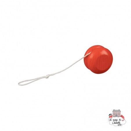 Yo-yo rouge en bois - GOK-8662914 - Goki - Yo-yo et diabolo - Le Nuage de Charlotte