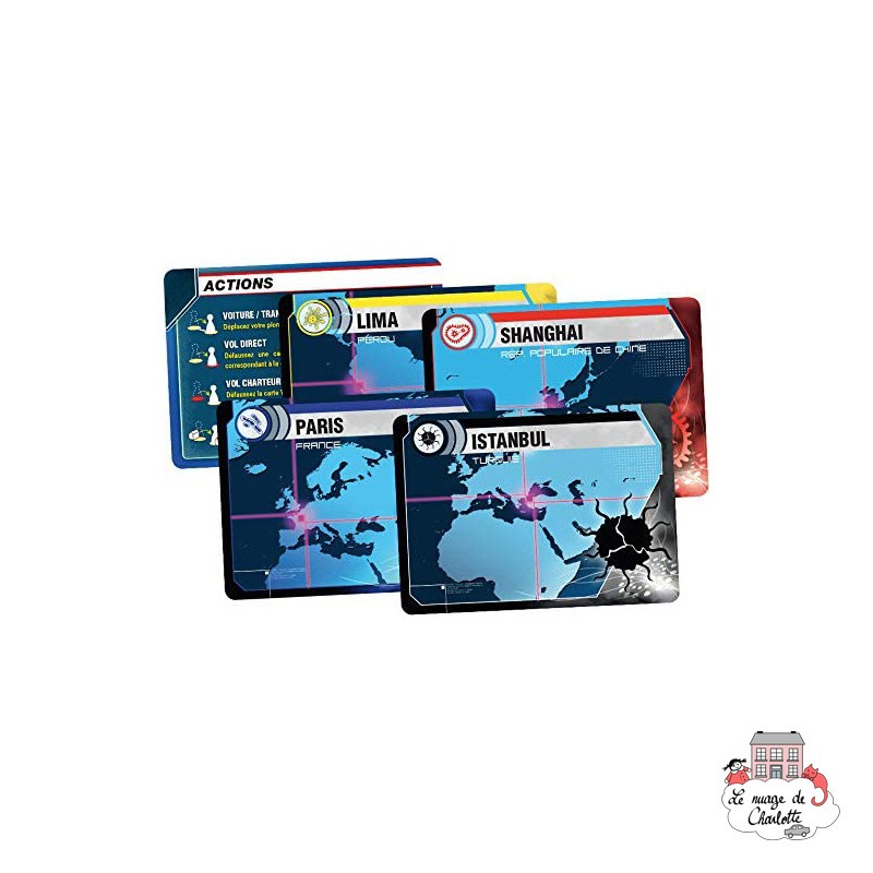 Pandemic - ZMA-70175 - Z-Man - Board Games - Le Nuage de Charlotte