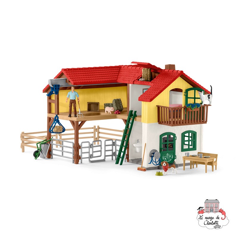 Large Farm House - SCH-42407 - Schleich - Figures and accessories - Le Nuage de Charlotte