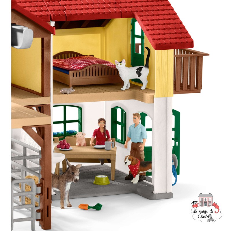 Large Farm House - SCH-42407 - Schleich - Figures and accessories - Le Nuage de Charlotte