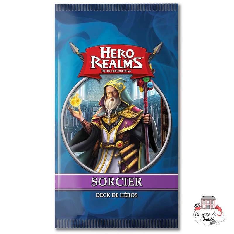 Hero Realms - Ext. Decks de Héros - Sorcier - IEL-51489 - Iello - Deck Building - Le Nuage de Charlotte