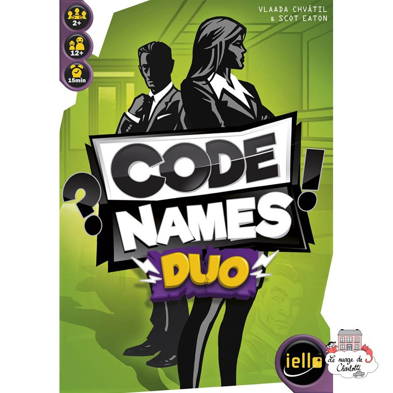 CodeNames Duo - IEL-51472 - Iello - Board Games - Le Nuage de Charlotte