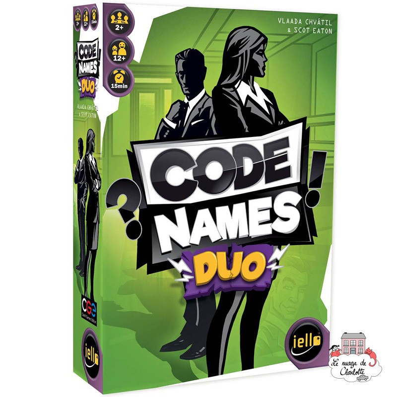 CodeNames Duo - IEL-51472 - Iello - Jeux de société - Le Nuage de Charlotte