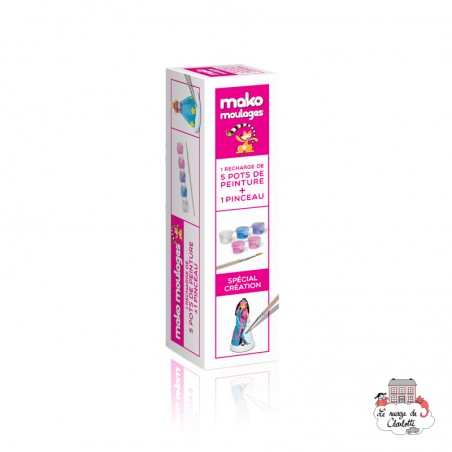 mako moulages - Kit recharge Girly - MAK-39026 - Mako Créations - Peintures - Le Nuage de Charlotte