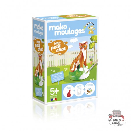 mako moulages - Mon petit chat - MAK-39307 - Mako Créations - Moulages en plâtres - Le Nuage de Charlotte