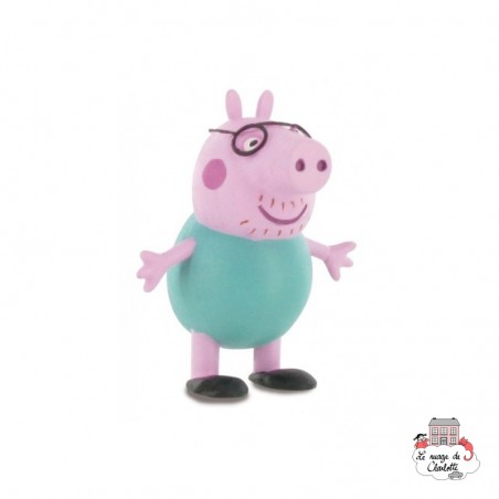 Peppa Pig - Daddy Pig - COM-Y99682 - Comansi - Figures and accessories - Le Nuage de Charlotte