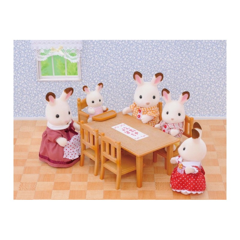 Sylvanian Families - Table de repas - EPO-2933 - Epoch - Sylvanian Families - Le Nuage de Charlotte