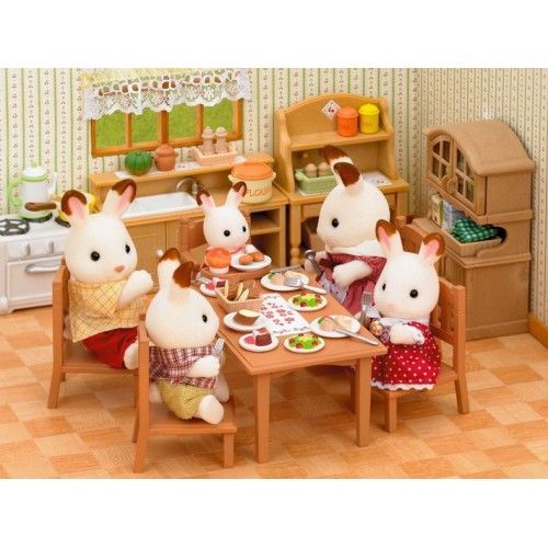 Sylvanian Families - Table de repas - EPO-2933 - Epoch - Sylvanian Families - Le Nuage de Charlotte