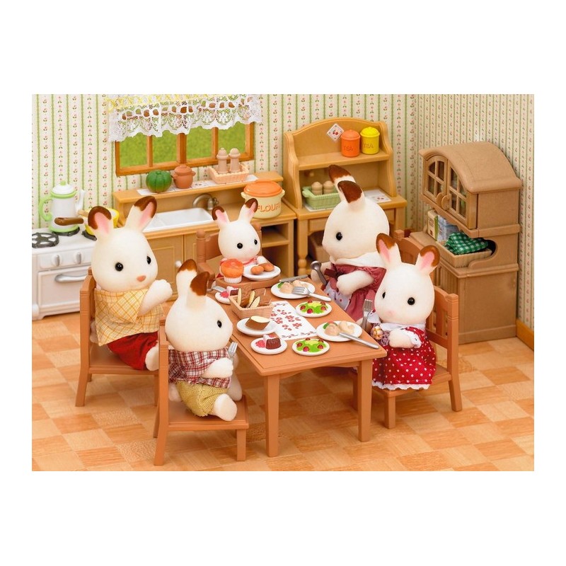 Sylvanian Families - Table de repas - EPO-2933 - Epoch - Sylvanian Families - Le Nuage de Charlotte