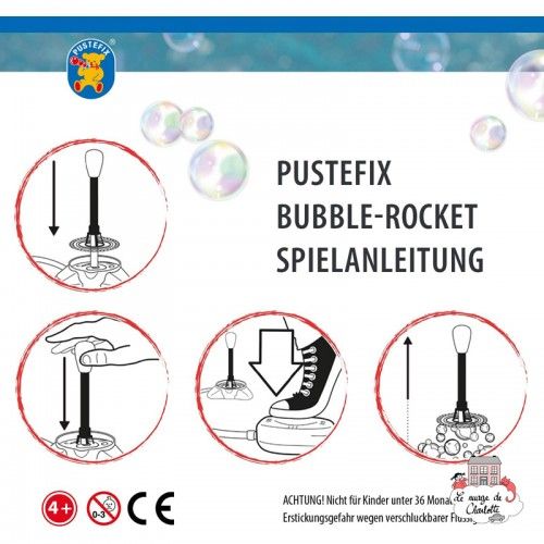 Bubble Rocket - PUST-69645 - Pustefix - Les bulles - Le Nuage de Charlotte