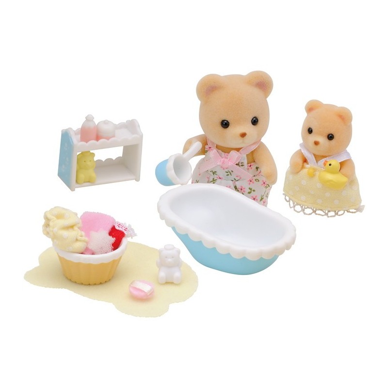 Sylvanian Families - Le bain de bébé ours - EPO-2228 - Epoch - Sylvanian Families - Le Nuage de Charlotte