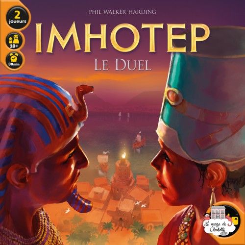 Imhotep : Le Duel - IEL-51617 - Iello - Jeux de société - Le Nuage de Charlotte