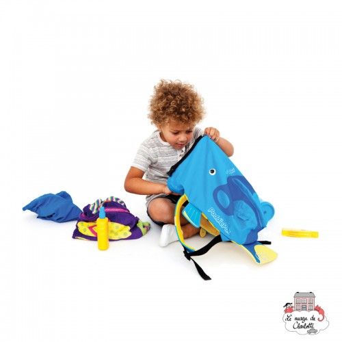 Trunki Sac à Dos M - Tang le Poisson Tropical - TRU-9220173 - Trunki - Cartables et sac à dos - Le Nuage de Charlotte