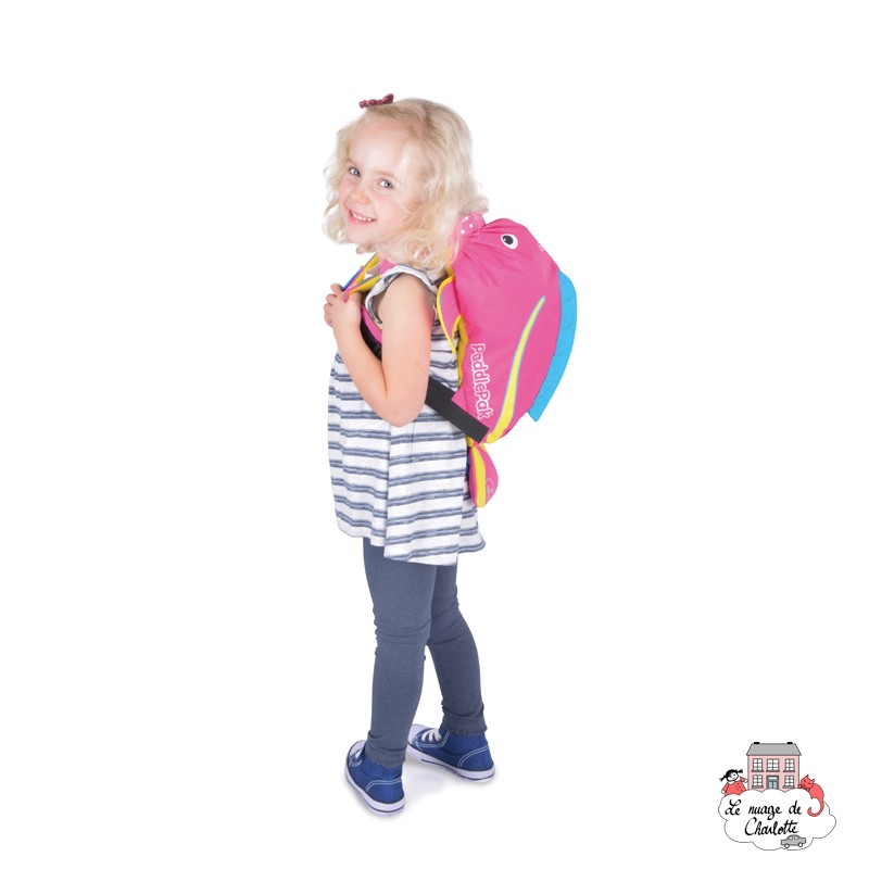 Trunki Sac à Dos M - Poisson Coral - TRU-9220250 - Trunki - Cartables et sac à dos - Le Nuage de Charlotte