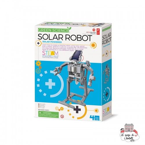 Green Science - Robot Solaire - 4M-5663294 - 4M - Coffrets éducatifs - Le Nuage de Charlotte