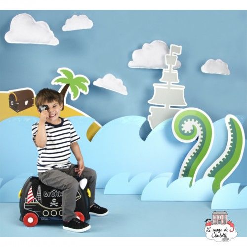 Trunki valise - Pedro le Bateau Pirate - TRU- 9220312 - Trunki - Valises - Le Nuage de Charlotte