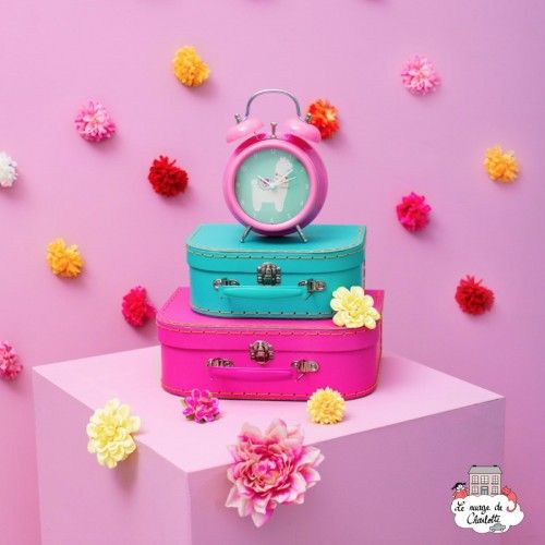 Réveil LIMA LLAMA - S&B-CLOCK002 - Sass & Belle - Horloges et réveils - Le Nuage de Charlotte