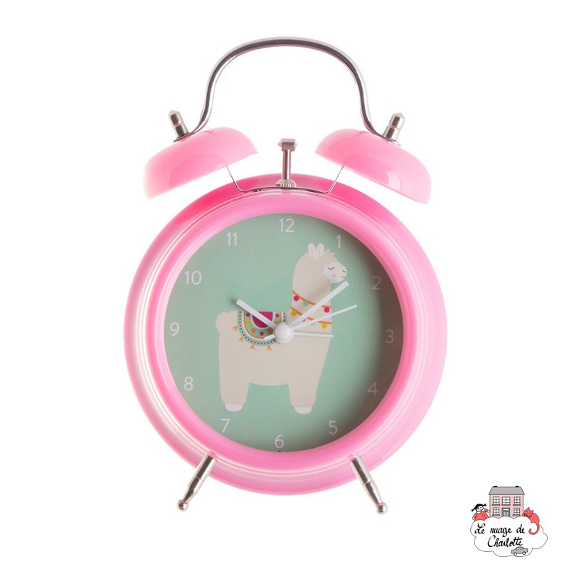 Réveil LIMA LLAMA - S&B-CLOCK002 - Sass & Belle - Horloges et réveils - Le Nuage de Charlotte