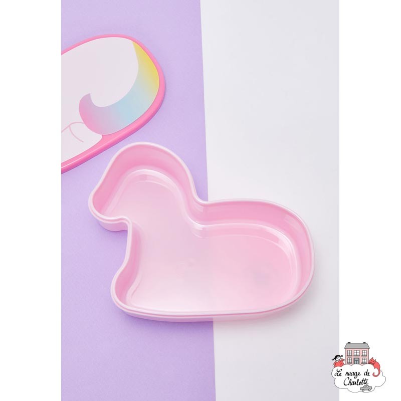 BETTY THE RAINBOW UNICORN SHAPED LUNCH BOX - S&B-MAXI045 - Sass & Belle - Lunch box, snack - Le Nuage de Charlotte