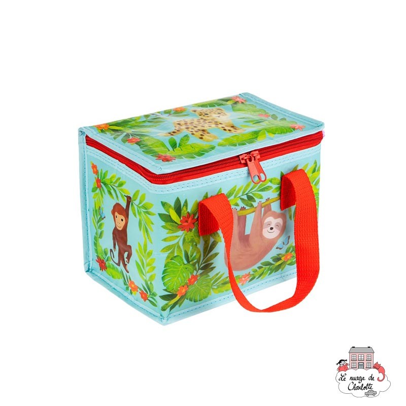 SLOTH AND FRIENDS Lunch Bag - S&B-TOTE082 - Sass & Belle - Cooler Bags - Le Nuage de Charlotte