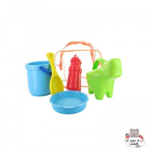 Hippo-Set fashion 5 pieces in a bag - SPI-7527 - Spielstabil - Sand and Playdough - Le Nuage de Charlotte