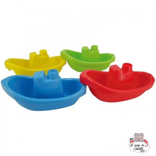 Lot de 4 bateaux - SPI-3725 - Spielstabil - Jeux d'eau - Le Nuage de Charlotte