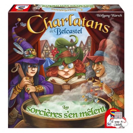 Les Charlatans de Belcastel - Ext. Les Sorcières s'en mêlent - SDT-88231 - Schmidt - Board Games - Le Nuage de Charlotte