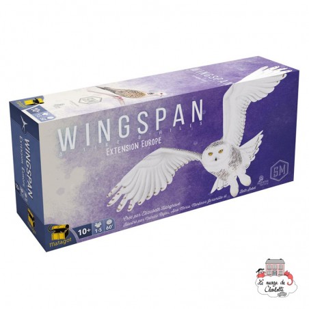 Wingspan Ext. Europe - MAT-114190 - Matagot - Jeux de société - Le Nuage de Charlotte