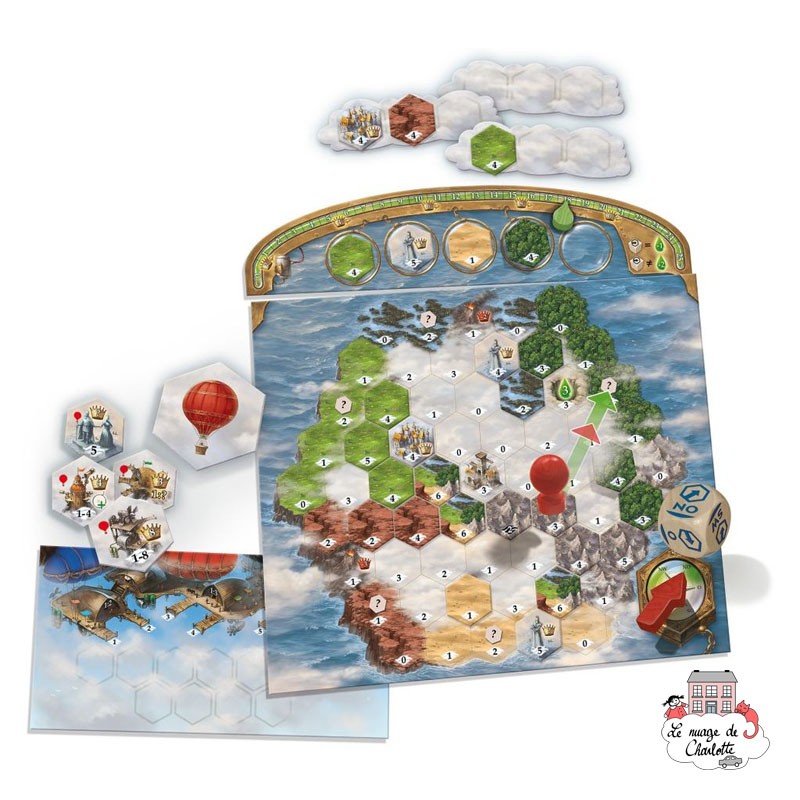 Les Îles dans le Brouillard - SDT-88280 - Schmidt - Board Games - Le Nuage de Charlotte