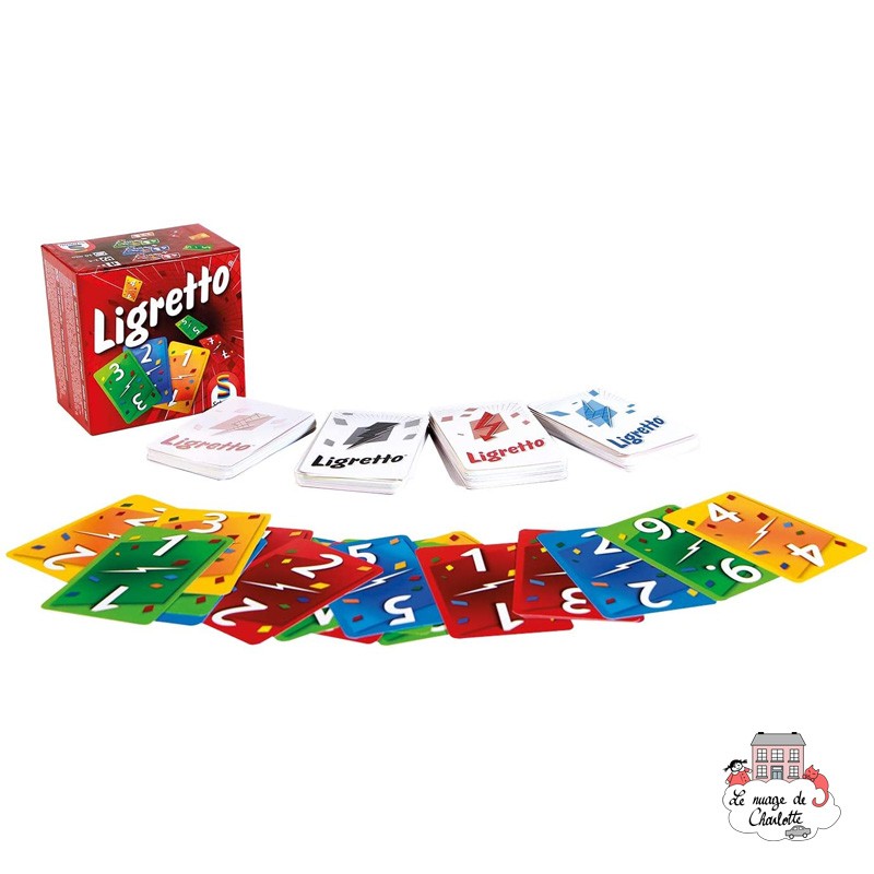 Ligretto rouge - SDT-01307 - Schmidt - Jeux de société - Le Nuage de Charlotte