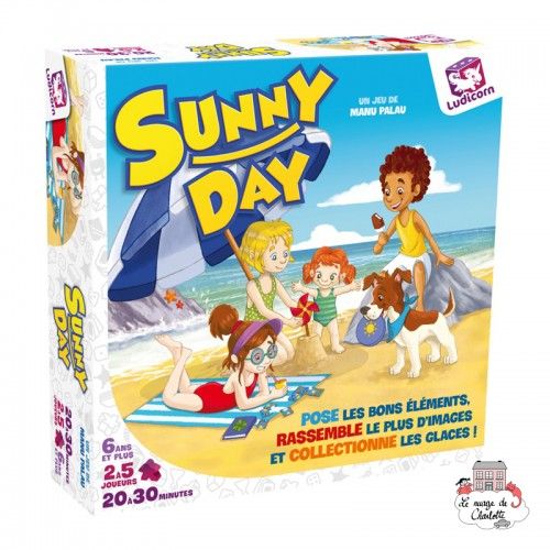 Sunny Day - LUC-LUDI002 - Ludicorn - Board Games - Le Nuage de Charlotte