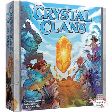 Crystal Clans - PHG-70334 - Plaid Hat Games - Board Games - Le Nuage de Charlotte