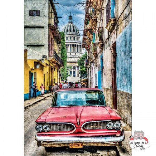 Vintage Car in Old Havana - EDU-16754 - Educa Borras - Puzzles for the bigger ones - Le Nuage de Charlotte