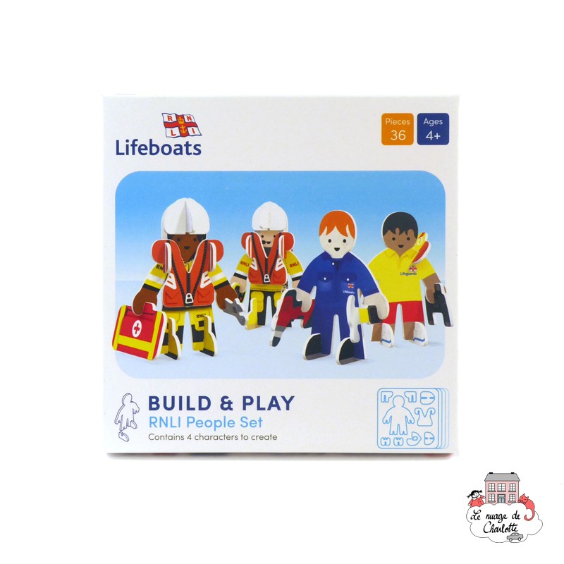 RNLI People Eco Friendly Playset - PLP-S0005 - Playpress Toys - Figures and accessories - Le Nuage de Charlotte